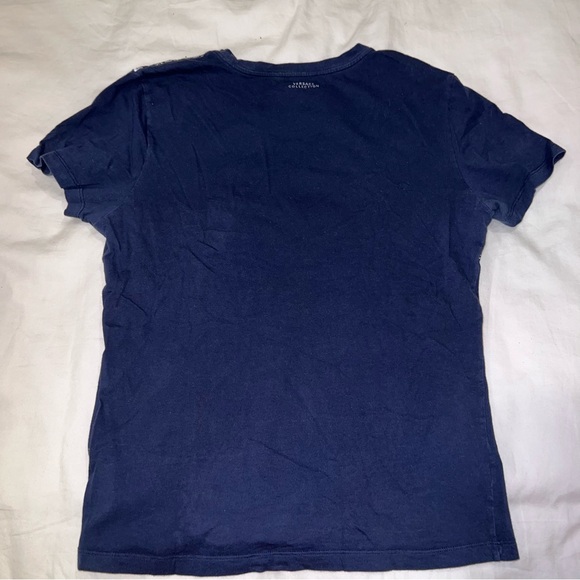 Versace blue navy tshirt with stars - Picture 2 of 4